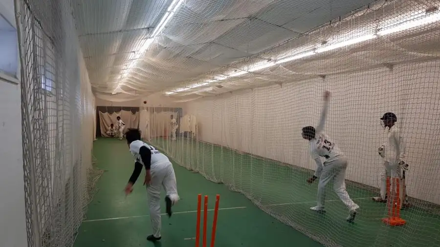 Indoor cricket training facility Singapore UWSM