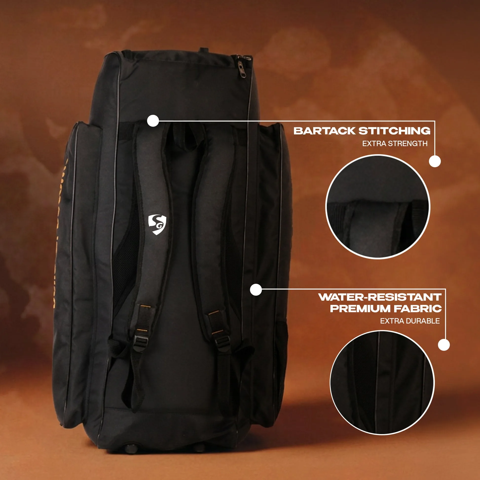 SG 22 Yard Duffle Cricket Kit Bag view 3