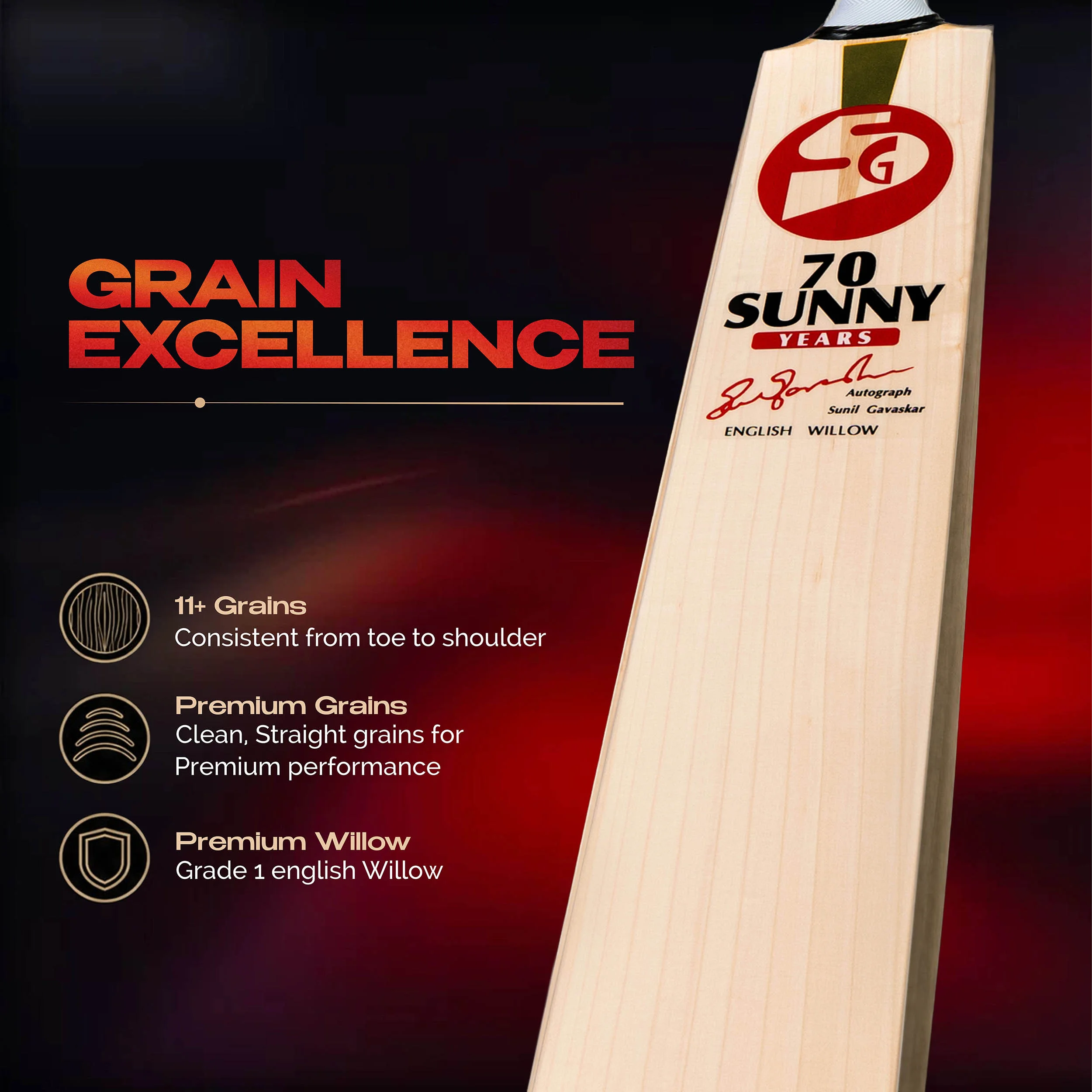 SG 90 Years Cricket Bat