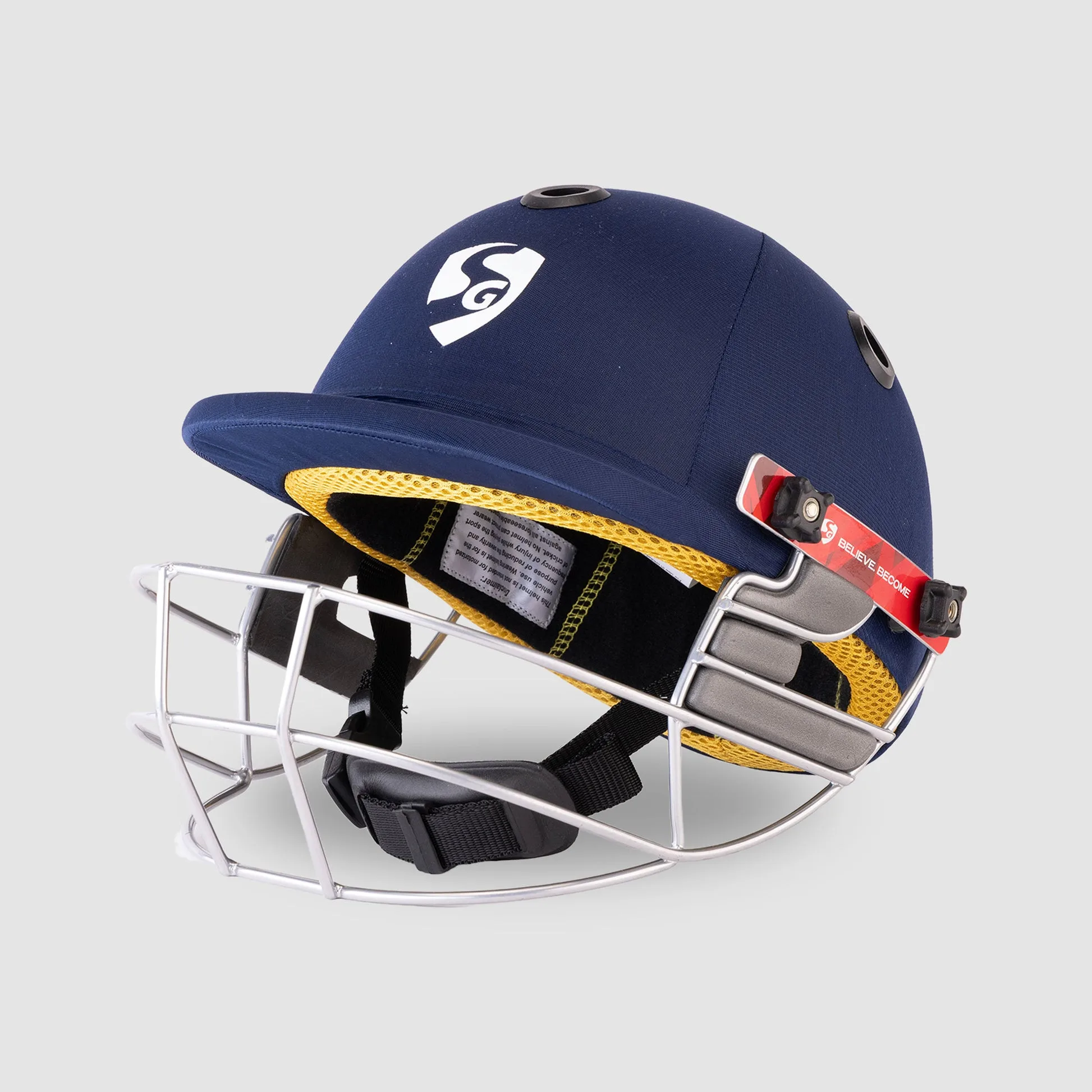 SG Blazetech Cricket Helmet view 2