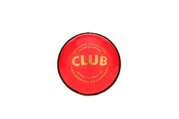 SG Club Cricket Ball - PINK view 2