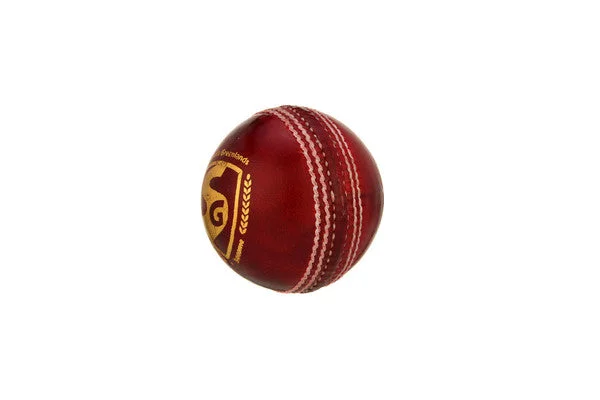 SG Club Cricket Ball - RED view 4