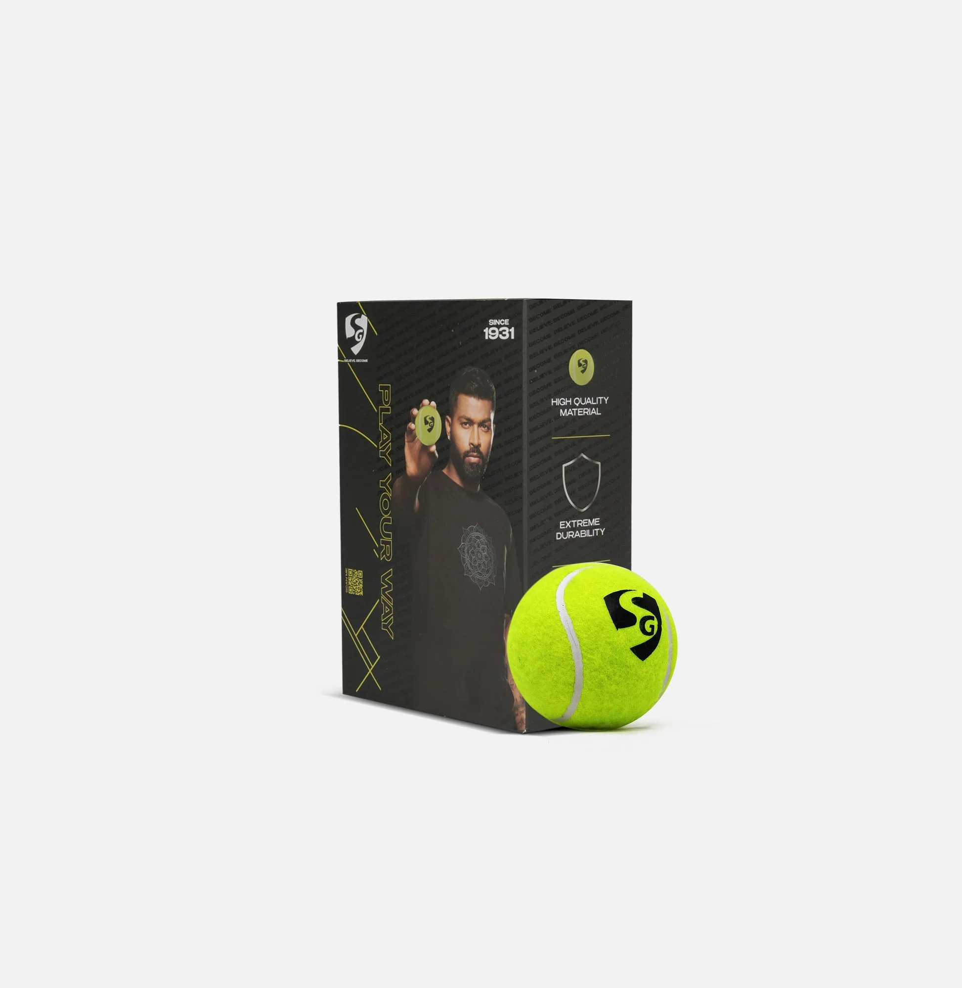 SG Club Heavy Green (Pack of 6) Cricket Ball