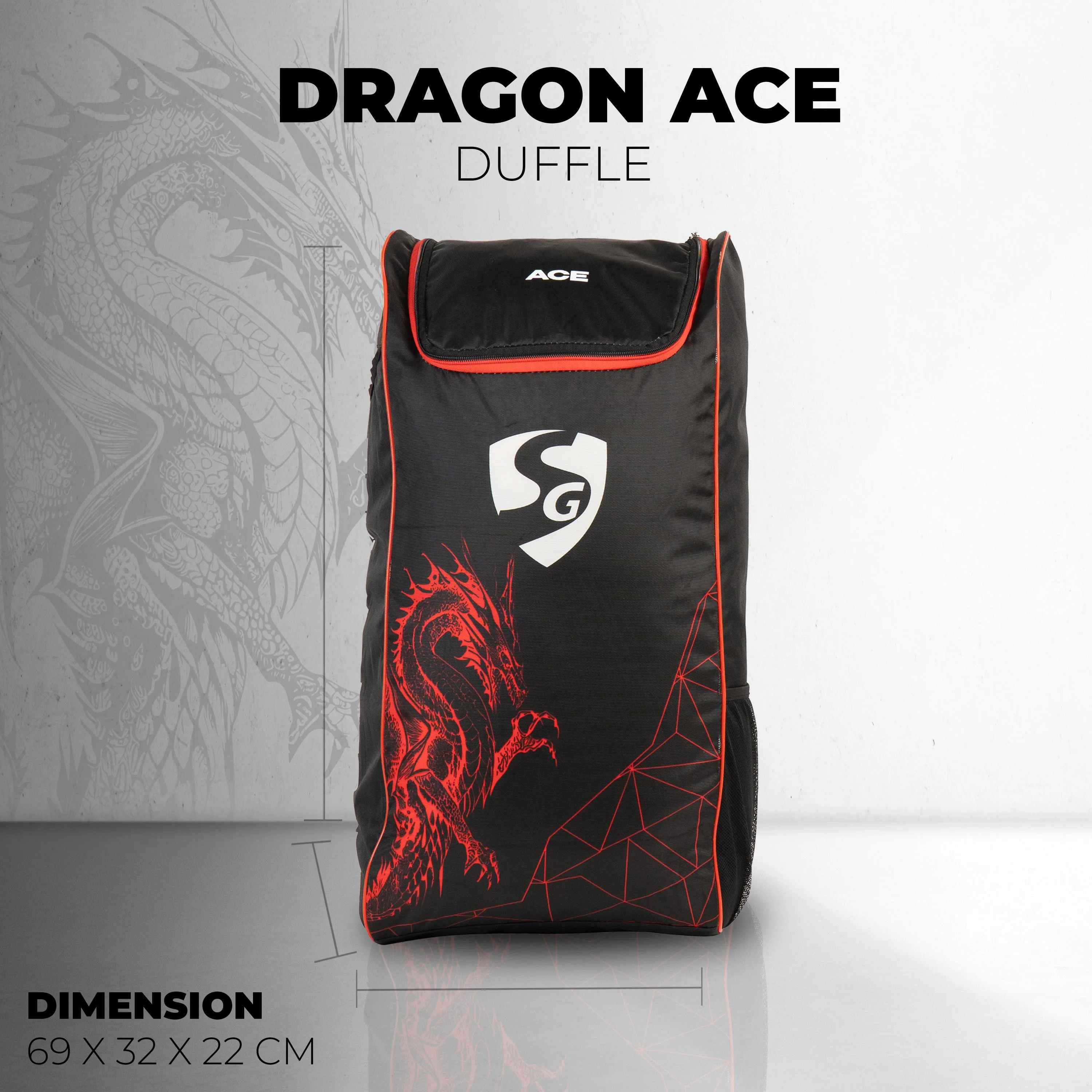 SG Dragon Ace Duffle Cricket Kit Bag
