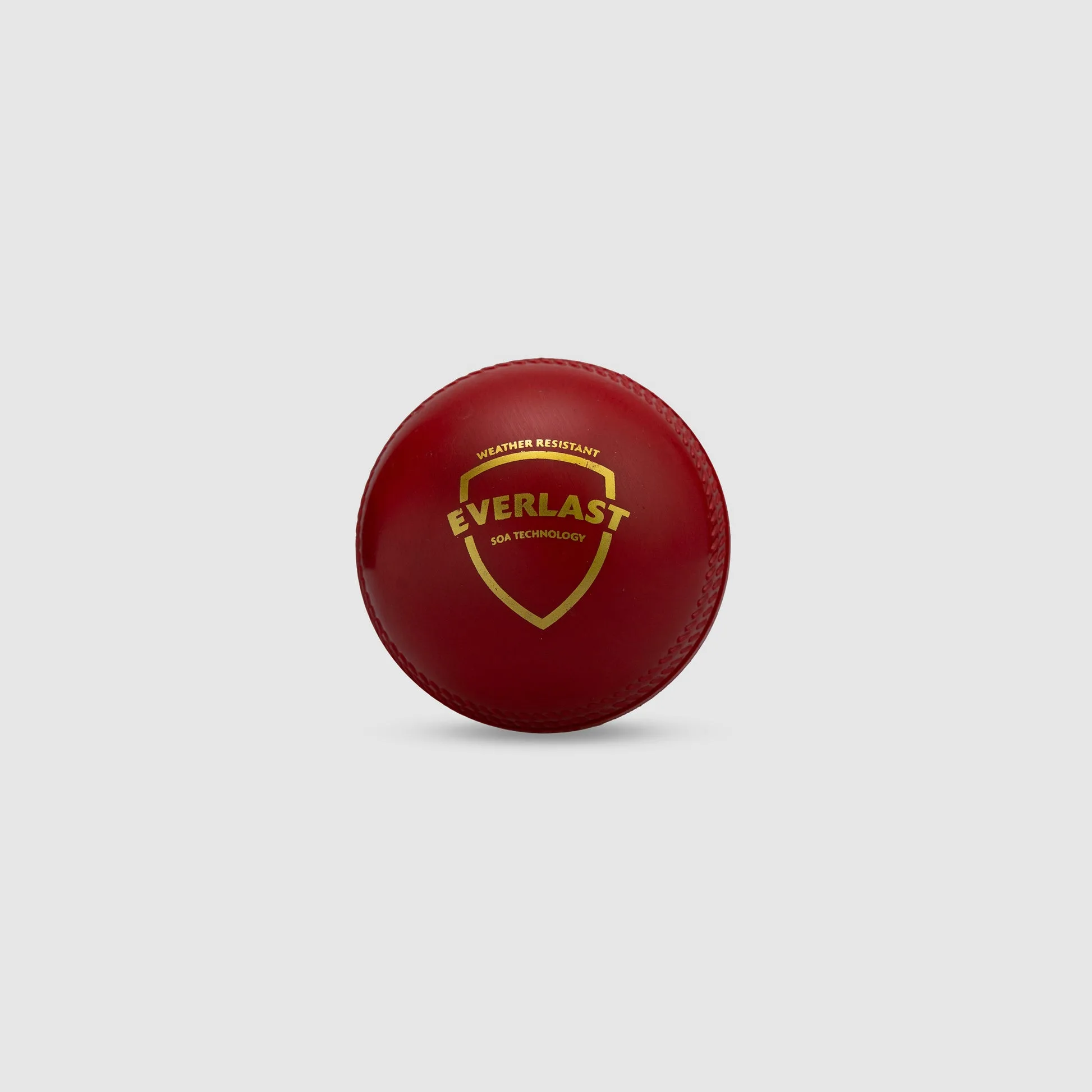 SG Everlast-Tec (Red/White) Cricket Ball view 2