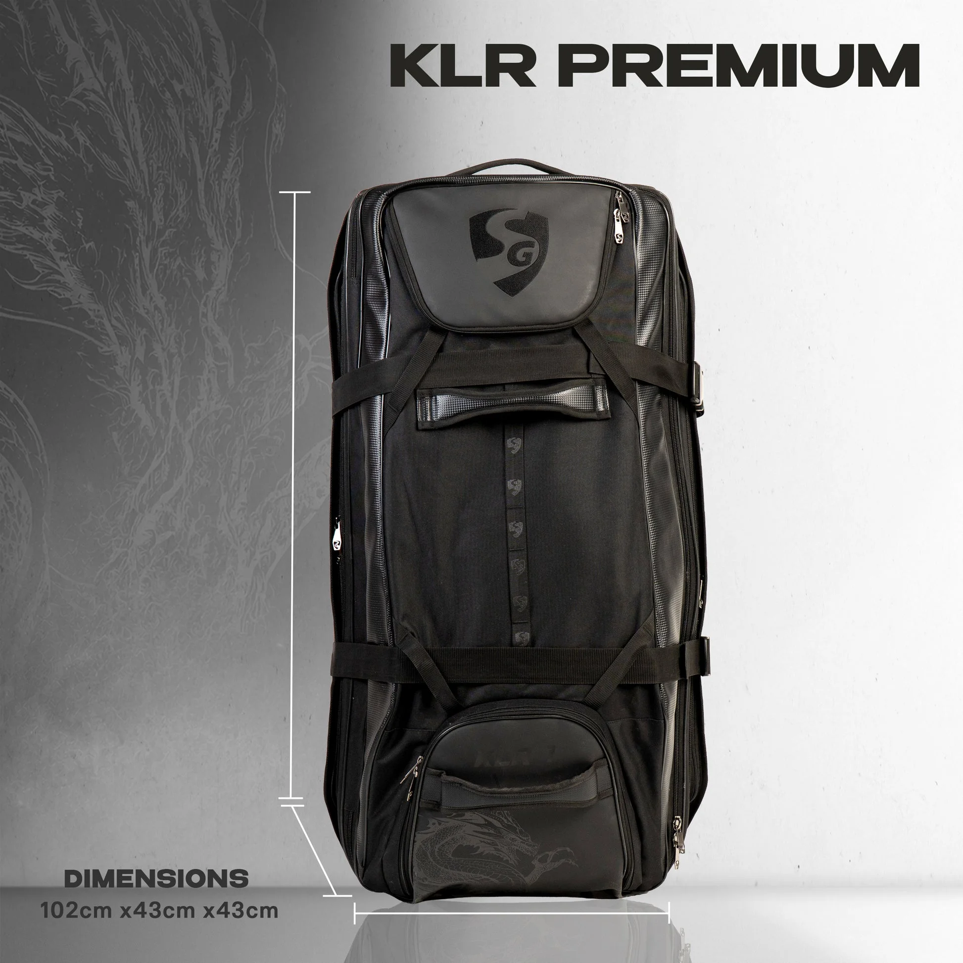 SG KLR Premium Cricket Kit Bag view 2