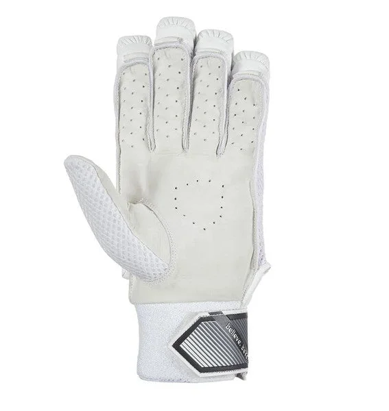 SG LITEVATE WHITE Cricket Batting gloves view 2