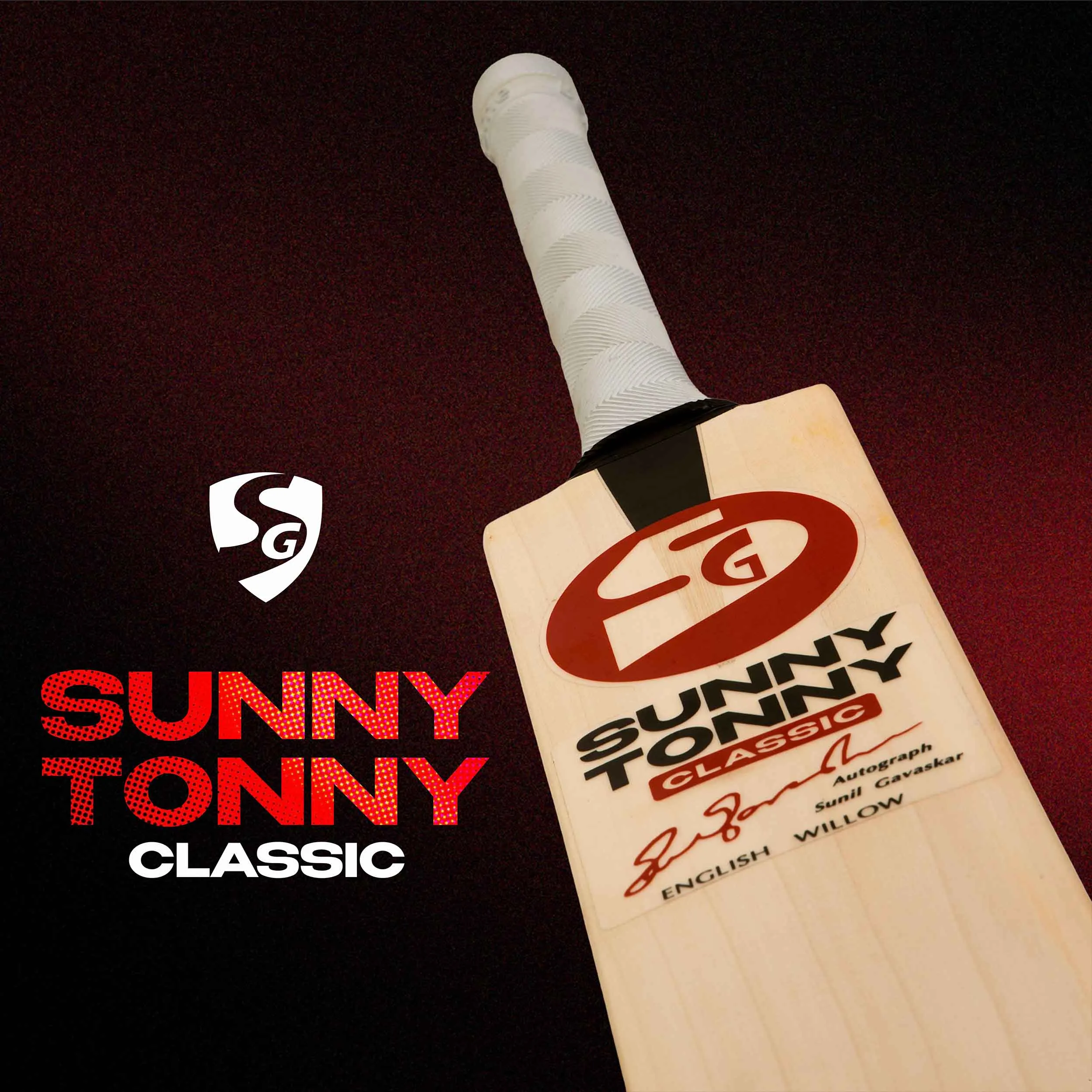 SG Sunny Tonny Classic Cricket Bat view 2