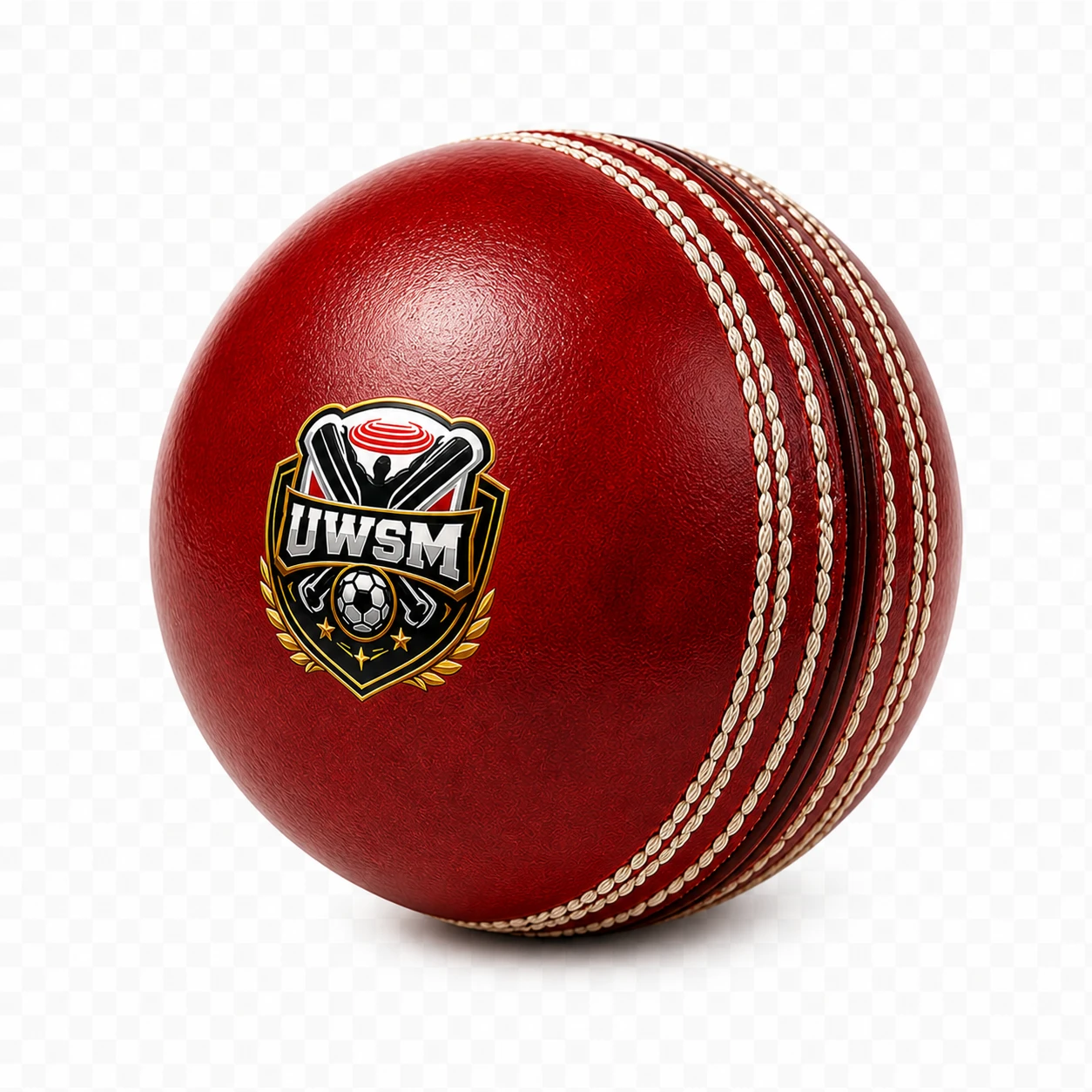UWSM Cricket Leather Ball